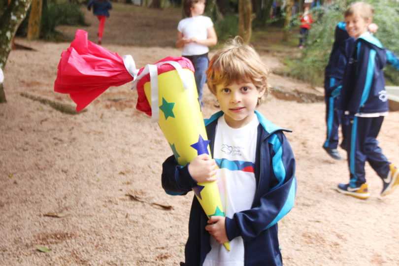 DSC Curitiba - Die einschulung und die schultüte